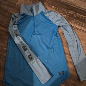 Under Armour Light Blue HeatGear Shirt